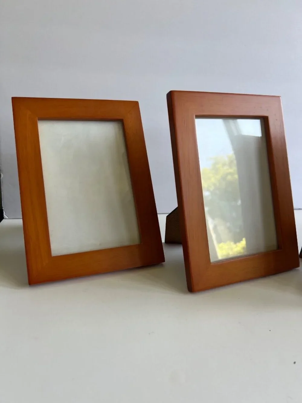 Vintage Wooden Picture Frame Set